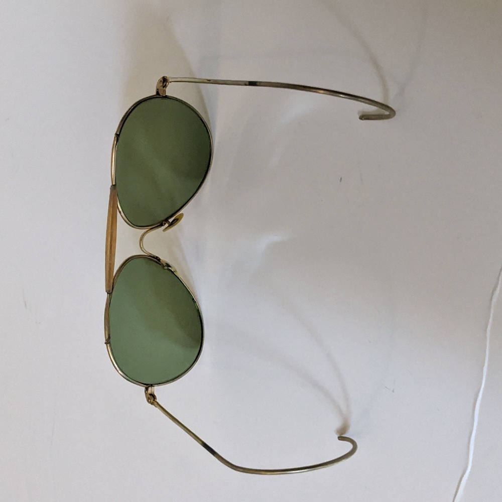 Vintage Aviator Glasses, 1940s - Picture 4 of 9